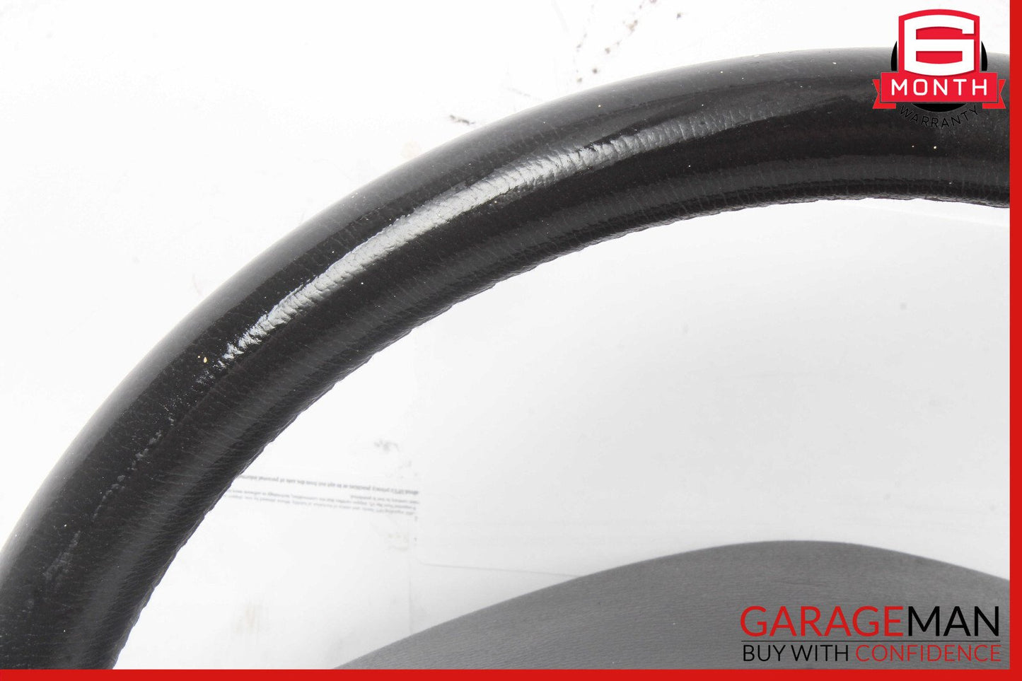 06-09 Mercedes W211 E350 CLS500 4 Spoke Steering Wheel Leather Black OEM
