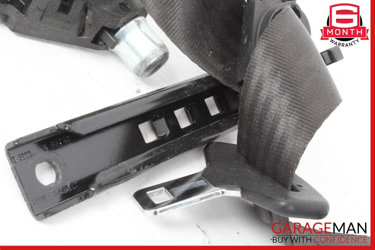 08-18 Maserati GranTurismo M145 Coupe Front Right Side Seat Belt Black OEM