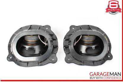 97-04 Mercedes R170 SLK230 SLK320 Rear Right & Left Door Sound Speakers Set OEM