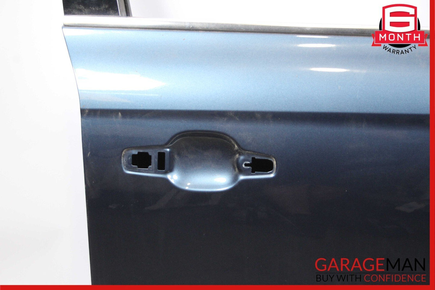 19-21 Lincoln Nautilus Front Right Side Exterior Door Shell Panel Frame Blue OEM
