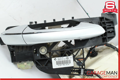 07-13 Mercedes W221 S550 Rear Right Door Lock Actuator w/ Door Handle Silver