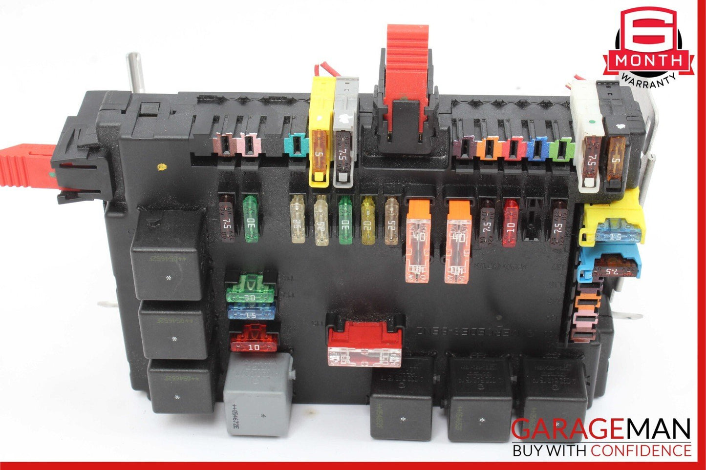 07-13 Mercedes W221 S550 CL65 AMG Rear Trunk Fuse Box Relay Block 2215402550 OEM