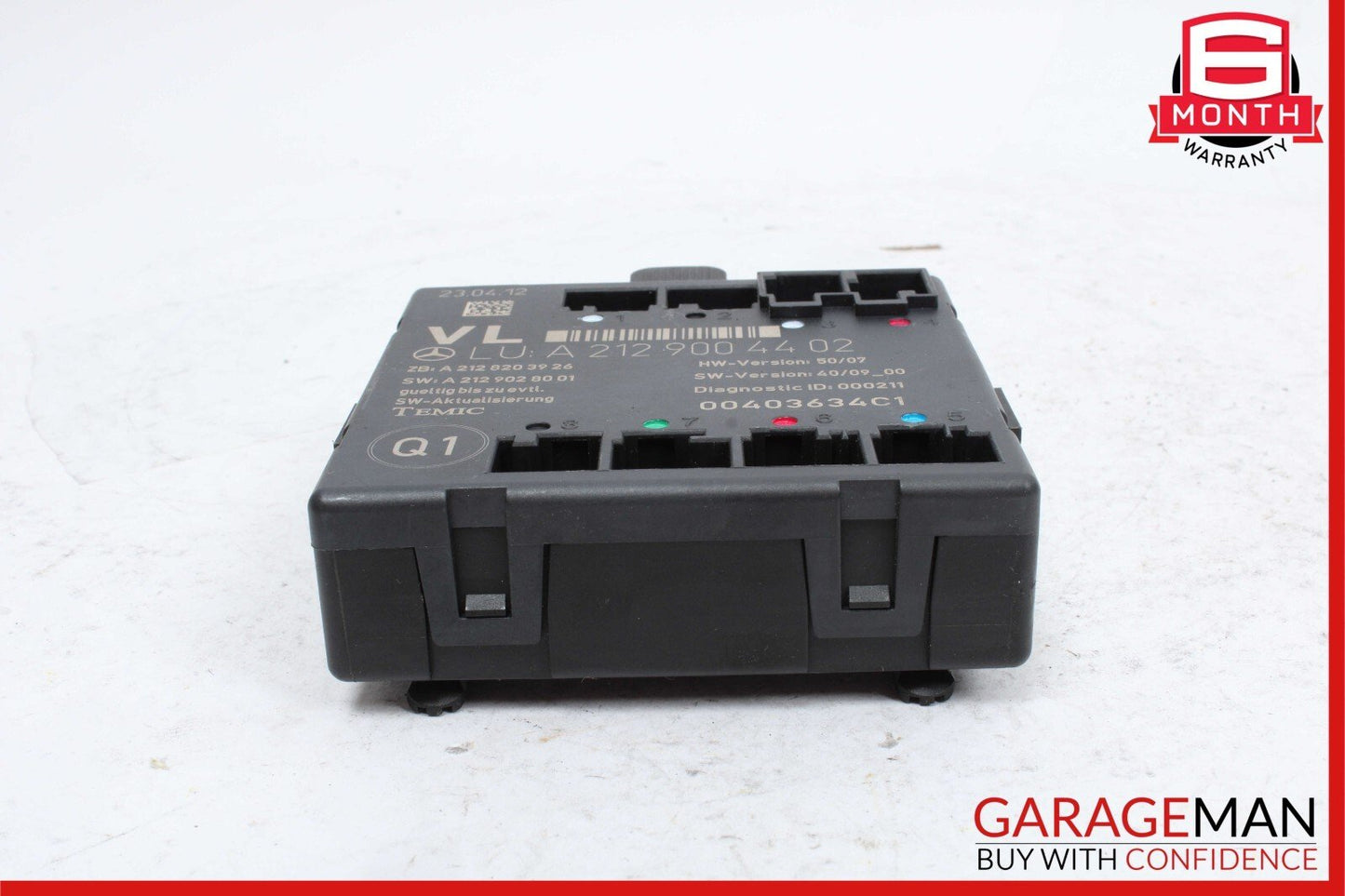 08-15 Mercedes W212 E350 C350 Front Left Side Door Control Module 2129004402 OEM