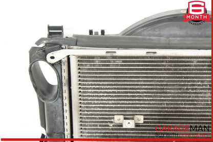 02-06 Mercedes W220 S55 CL55 Engine Motor Cooling Fan Shroud w/ Radiator OEM