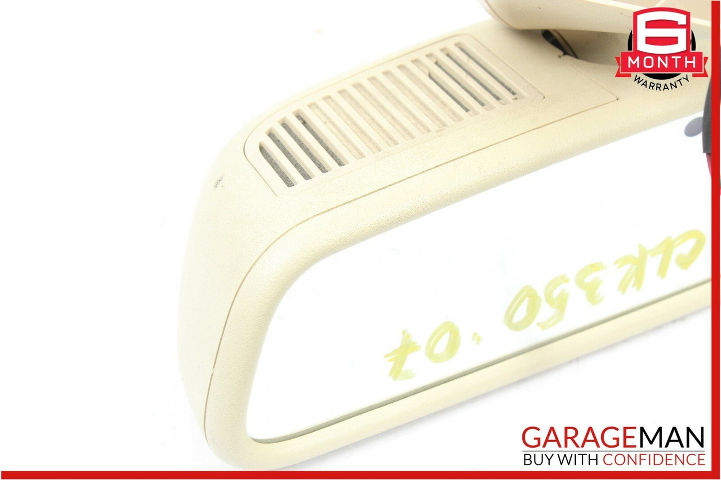 01-09 Mercedes W203 C230 C320 CLK350 Interior Top Upper Rear View Mirror Beige