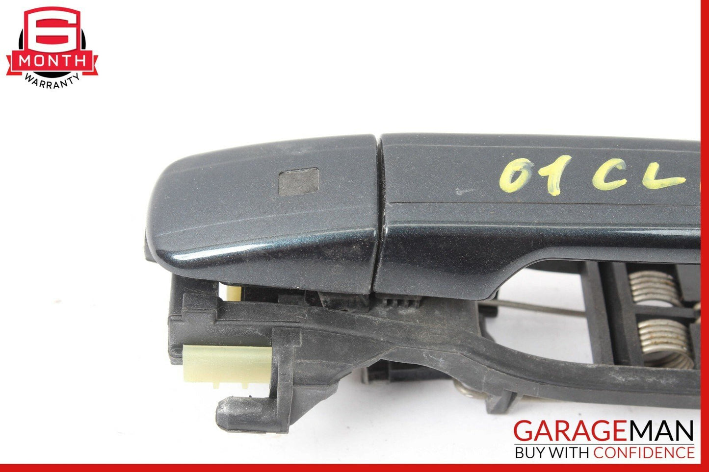 98-03 Mercedes W208 CLK430 Front Right Side Exterior Door Handle Green Black OEM