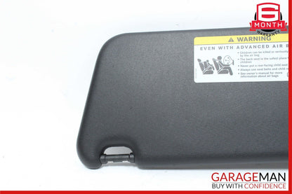 08-15 Mercedes W204 C300 C350 Front Right Side Sunvisor Sun Visor Shade Black