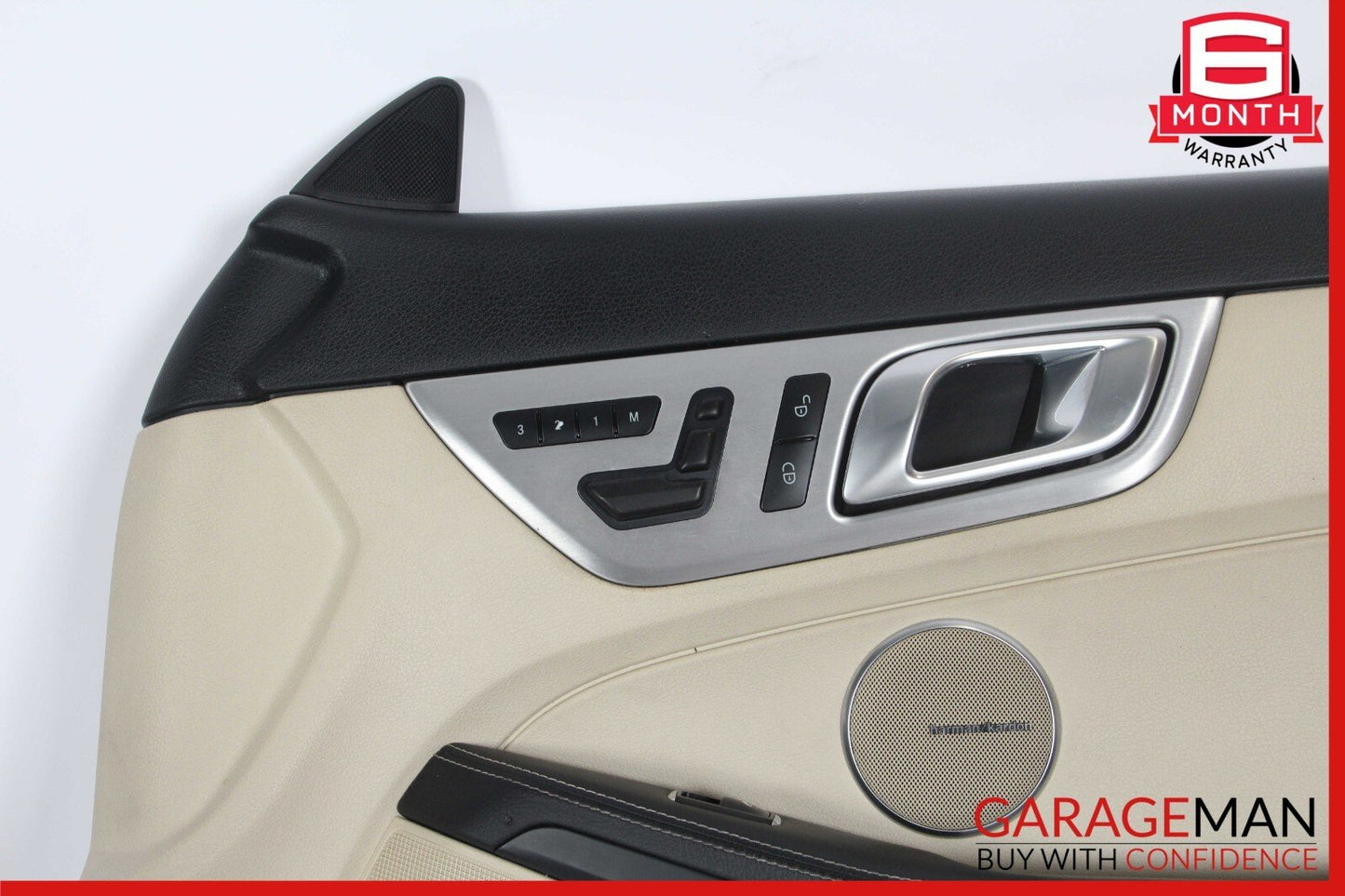 12-16 Mercedes R172 SLK250 Front Right Interior Door Panel Cover Trim Assy Beige