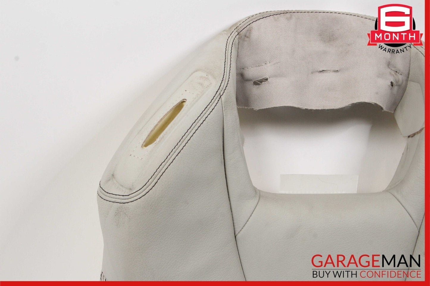 12-16 Mercedes R172 SLK250 SLK300 Front Right Side Upper Seat Cushion Cover Gray