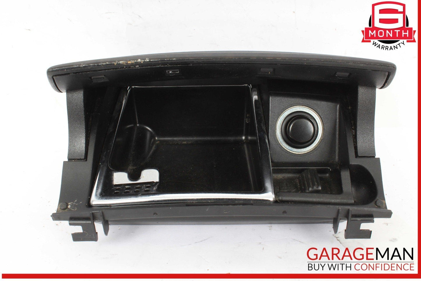 03-11 Mercedes W219 CLS550 E350 Center Ashtray Ash Tray Storage Wood OEM
