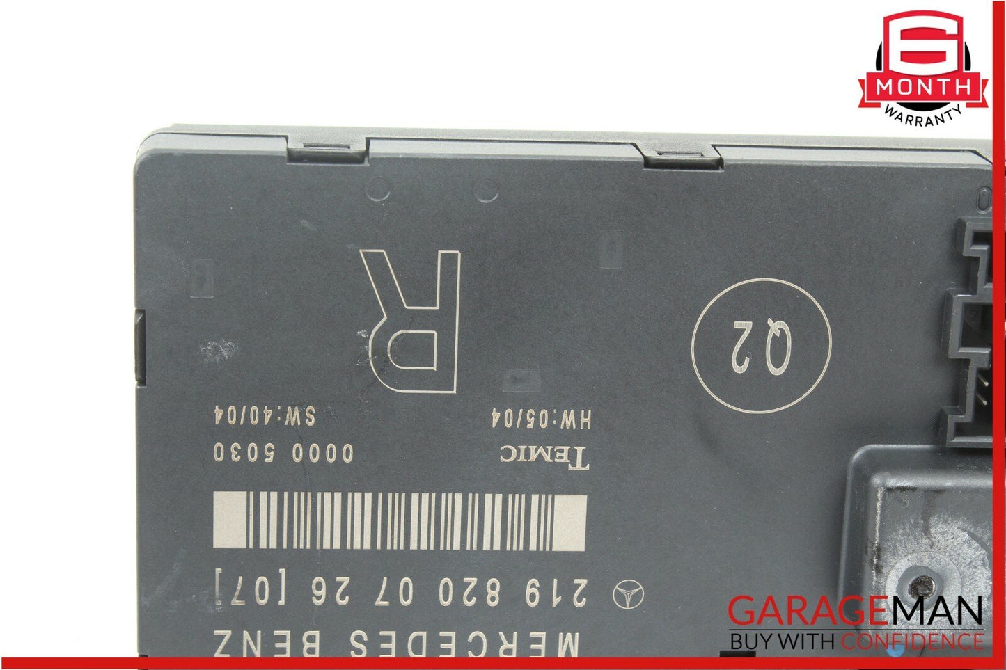 06-11 Mercedes W219 CLS500 CLS550 Front Right Side Door Control Module Unit