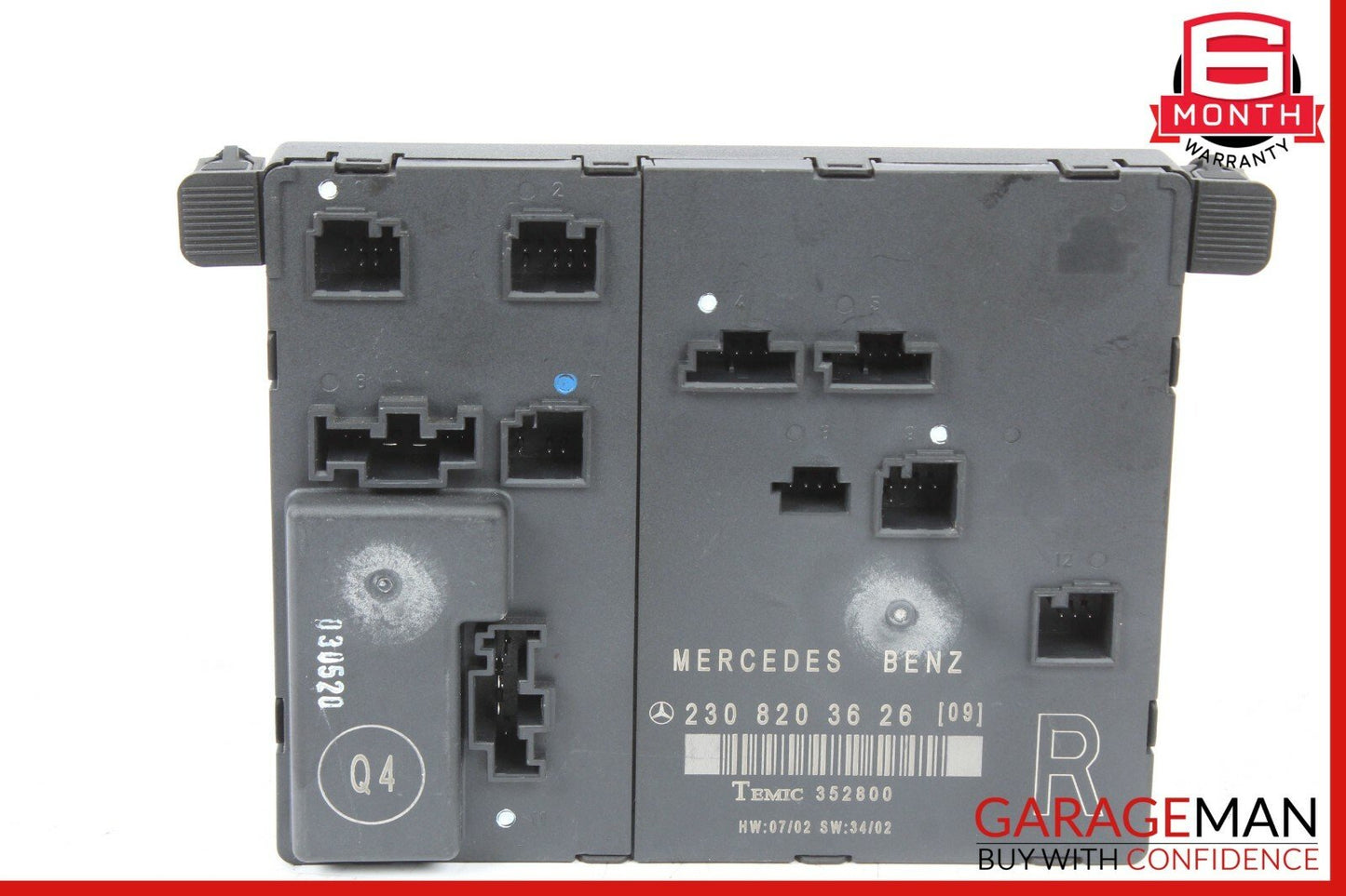 03-08 Mercedes R230 SL500 SL600 Front Right Passenger Door Control Module Unit