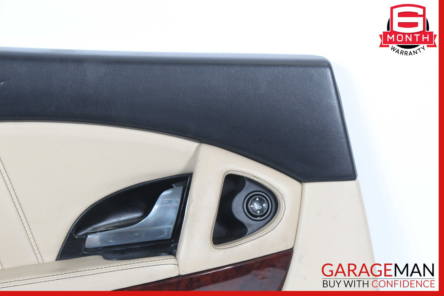 03-13 Maserati Quattroporte M139 Rear Left Side Interior Door Panel OEM