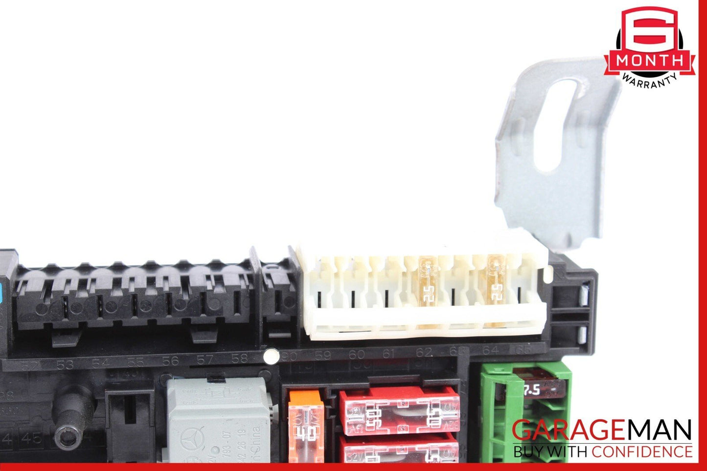 10-11 Mercedes W212 E350 E550 E63 AMG Rear Fuse Relay Box SAM Module Assembly
