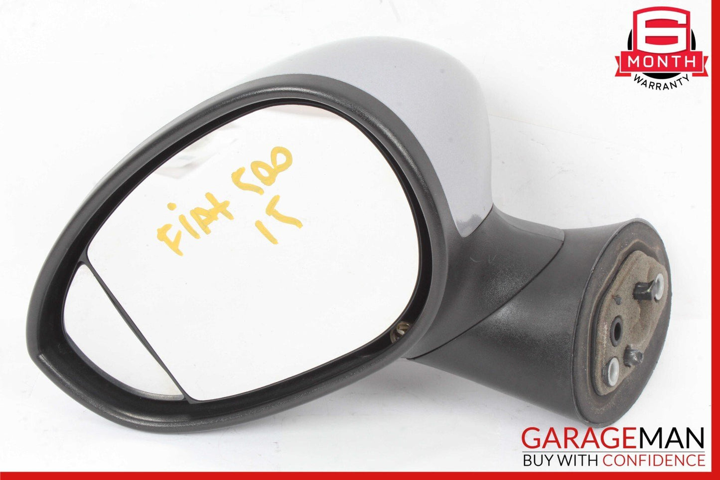 12-18 Fiat 500 Front Left Driver Side Rear View Door Mirror Oem