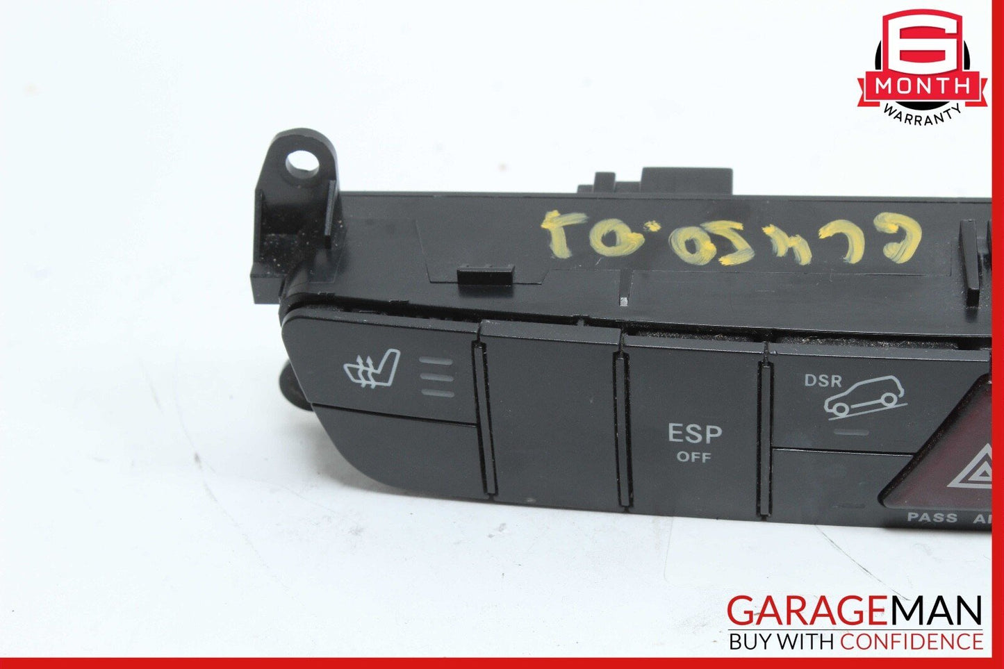 06-12 Mercedes X164 GL450 4MATIC Hazard Light Switch Control Panel OEM