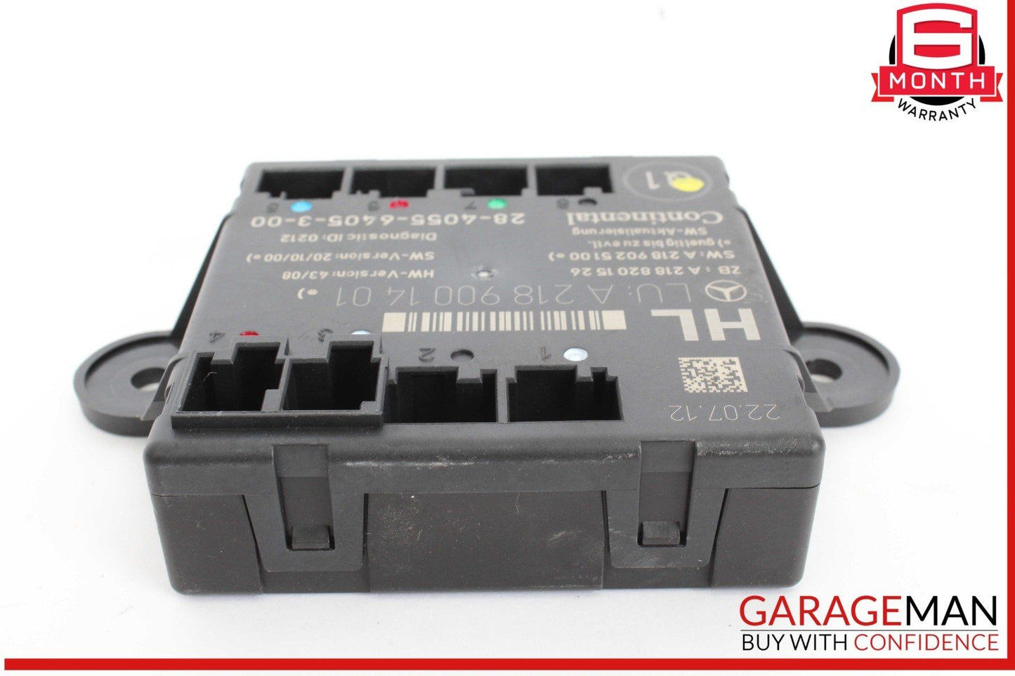 08-18 Mercedes W204 C250 Rear Left Side Door Control Module Unit OEM