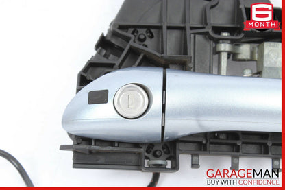 06-12 Mercedes ML350 GL450 Front Left Side Exterior Door Handle Lazurite Blue
