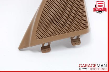 07-14 Mercedes W216 CL550 Front Right Side Door Tweeter Speaker Cover Brown