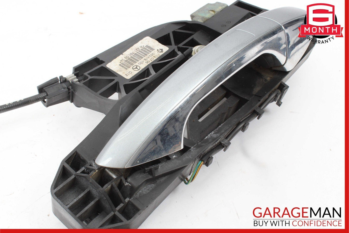 07-13 Mercedes W221 S400 S550 Rear Right Exterior Door Handle Keyless Go OEM