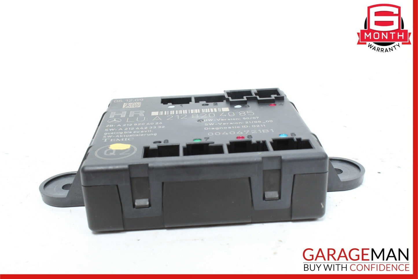 08-18 Mercedes CLS400 E350 C350 C300 Rear Right Side Door Control Module Unit
