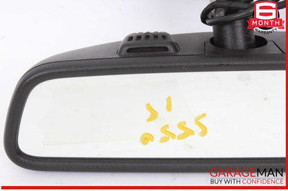 14-19 Mercedes W222 S550 C300 GLC300 Front Interior Rear View Mirror Black OEM