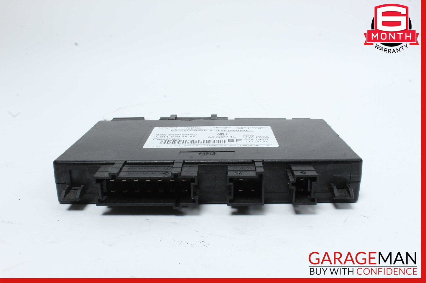 03-12 Mercedes X164 GL550 Front Right Seat Control Module 2118208685 OEM