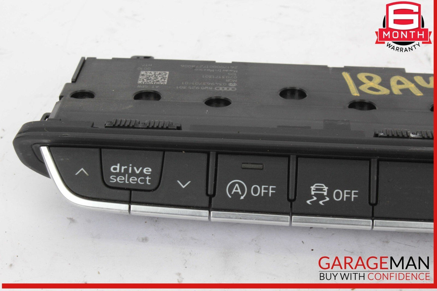 17-24 Audi A4 Traction Parking Control Multi Switch Panel 8W0925301 OEM
