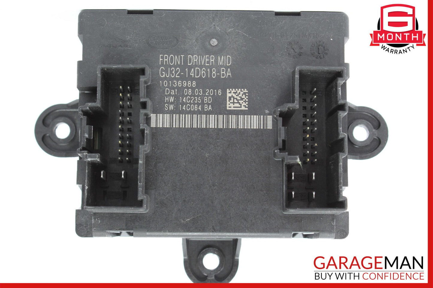 17-19 Jaguar XE Front Left Driver Side Door Module Control OEM