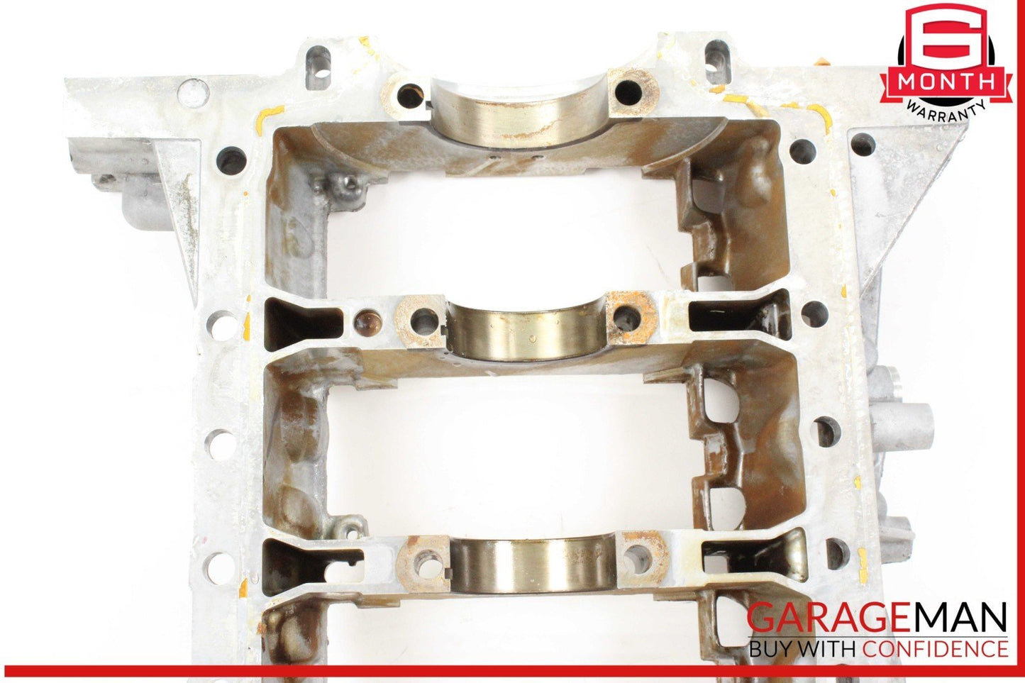 14-18 BMW X5 F15 X6 Crankshaft Crank Shaft Housing Lower Engine Block OEM