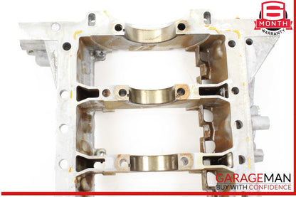 14-18 BMW X5 F15 X6 Crankshaft Crank Shaft Housing Lower Engine Block OEM