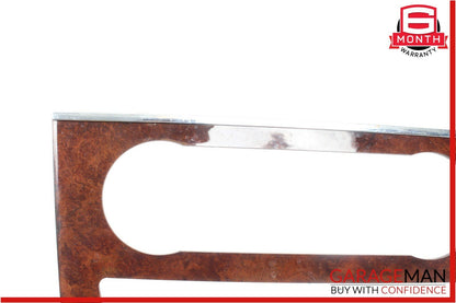 06-12 Mercedes X164 GL450 ML550 Center Console Control Trim Bezel Wood OEM