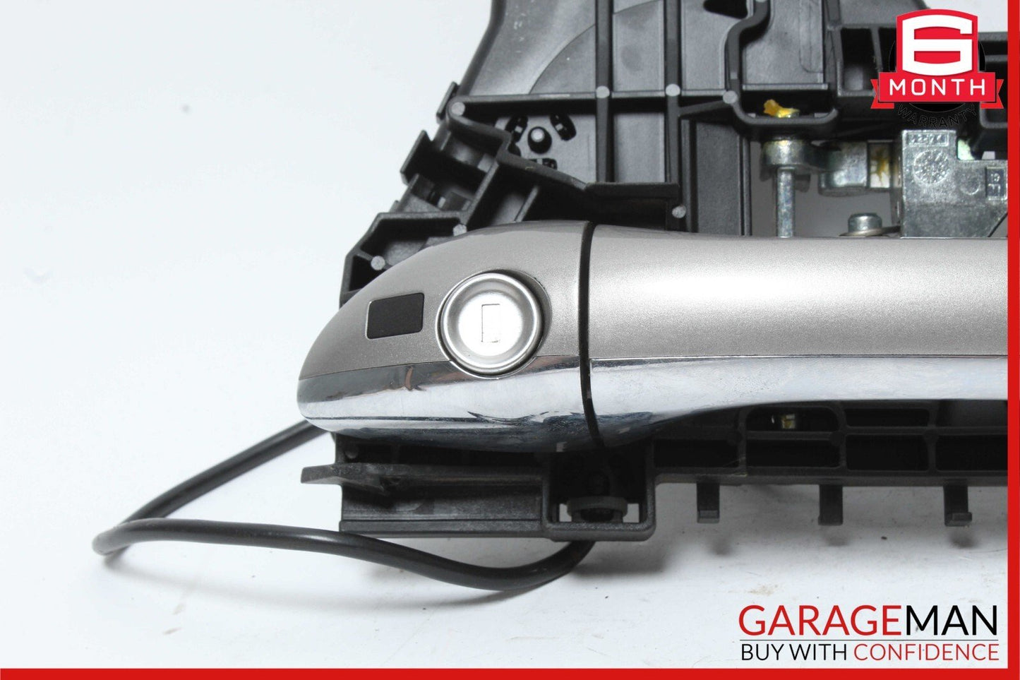 06-12 Mercedes GL450 ML350 Front Left Side Exterior Door Handle Cubanite Silver