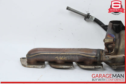 11-16 Mercedes X166 GL450 GL550 Left Turbocharger Turbo Charger Manifold OEM