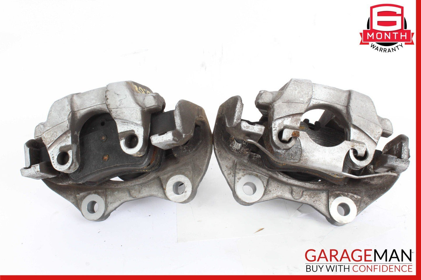 07-12 Mercede R230 SL550 Rear Left & Right Brake Caliper Calipers Set OEM