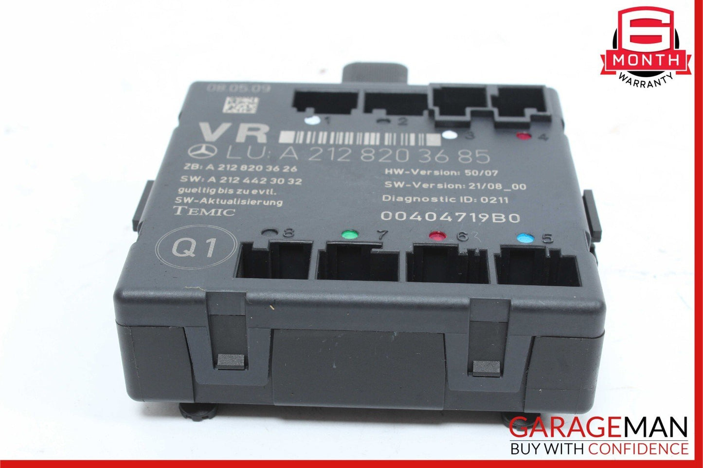 08-18 Mercedes W212 E350 E400 C300 Front Right Side Door Control Module OEM