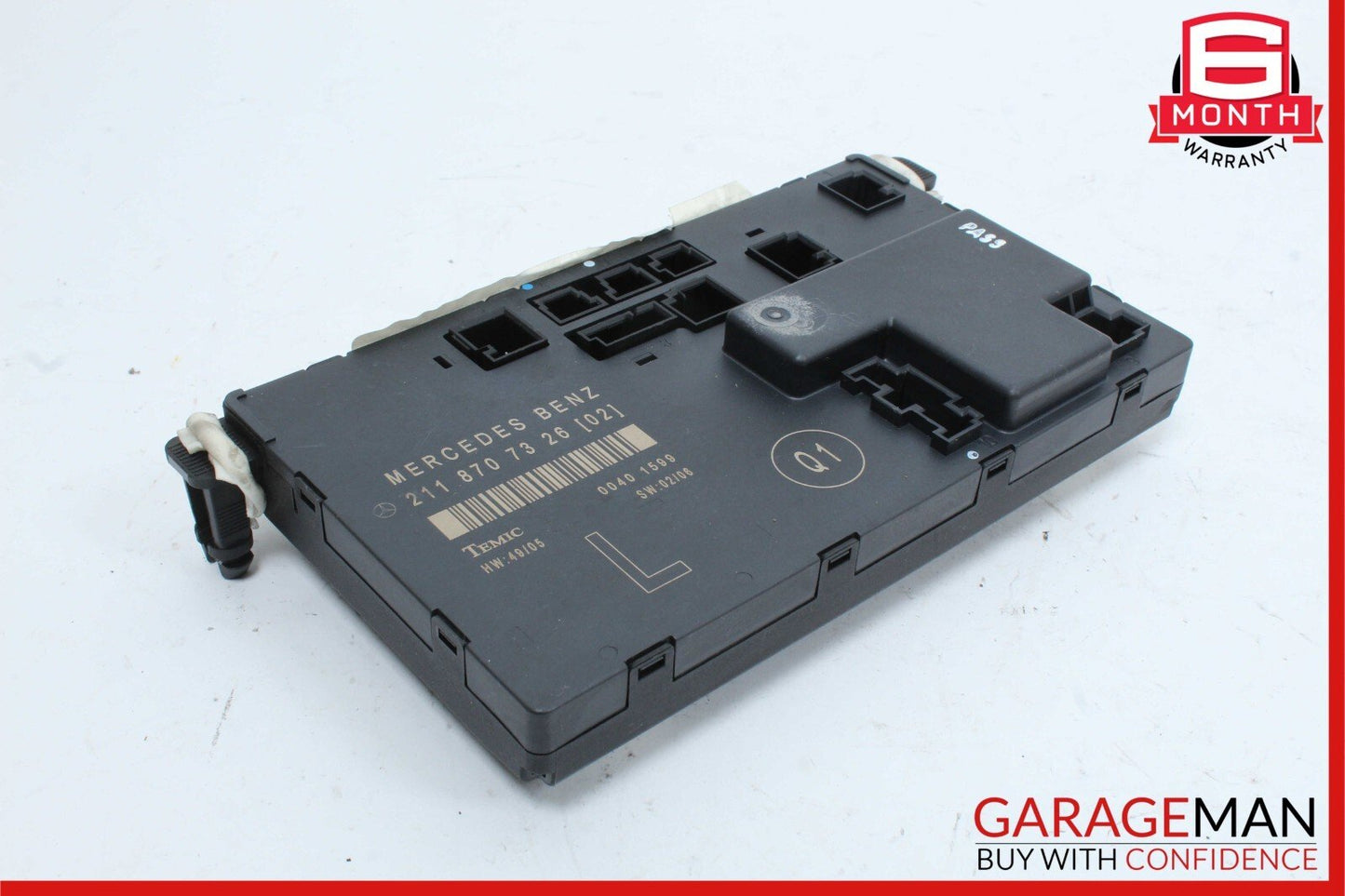 03-09 Mercedes W211 E350 E63 AMG Front Left Driver Side Door Control Module Unit