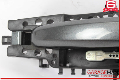 14-17 Audi SQ5 Front Left Driver Side Exterior Door Handle Gray OEM