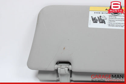 06-12 Mercedes X164 GL450 Front Right Side Sun Visor Sunvisor Shade Gray OEM