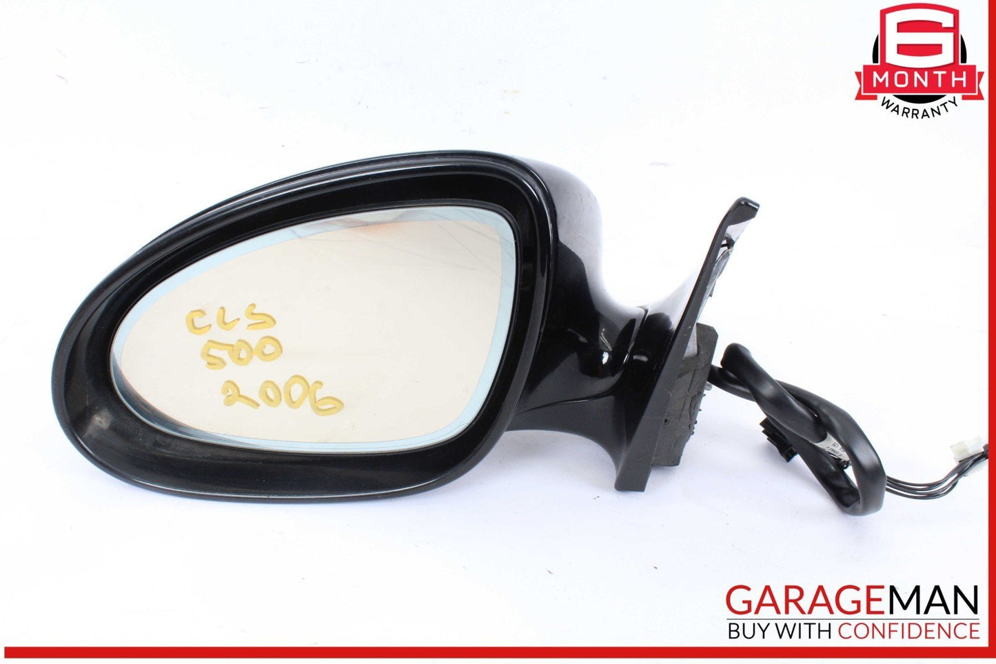 06-08 Mercedes W219 CLS500 Front Left Driver Side Door Rear View Mirror OEM