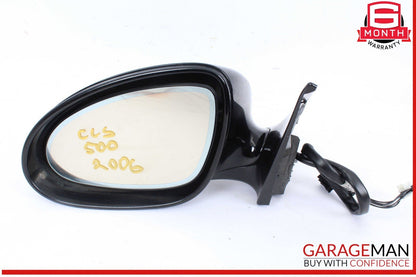06-08 Mercedes W219 CLS500 Front Left Driver Side Door Rear View Mirror OEM