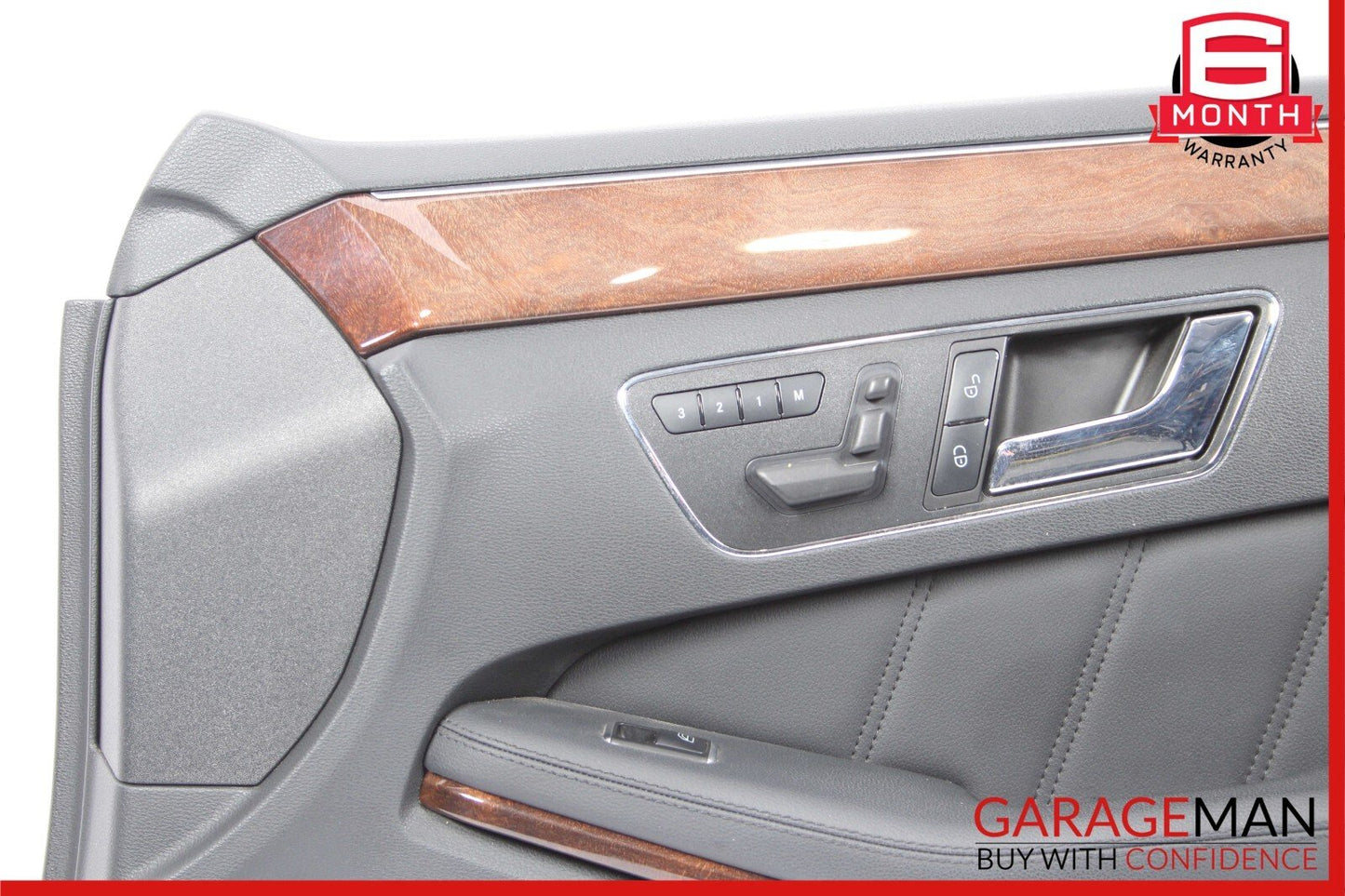 10-13 Mercedes W212 E350 E400 Front Right Interior Door Panel Assembly Black