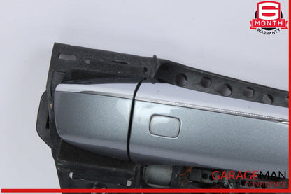 12-18 Audi A7 A6 Right Passenger Side Exterior Door Handle Silver 4H0837886 OEM