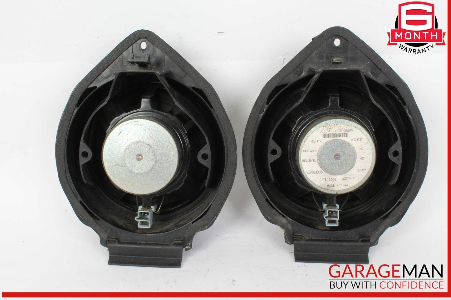 07-10 Saturn Sky Front Right and Left Side Door Audio Sound Speaker Set OEM