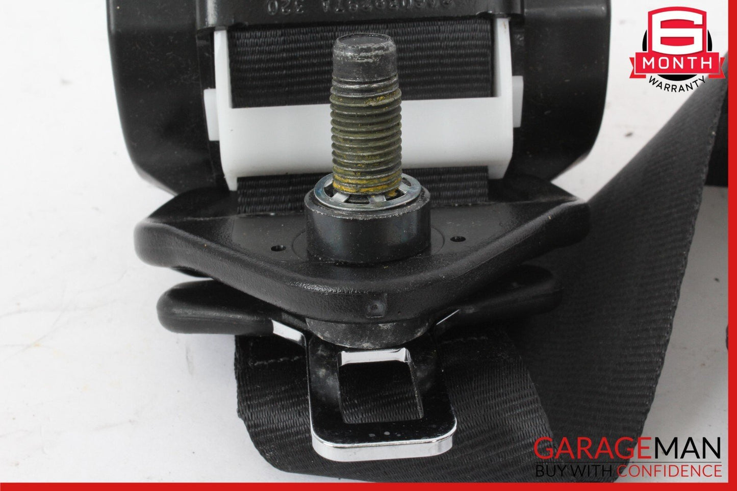12-19 Fiat 500 Rear Left Driver Seat Belt Retractor Black OEM