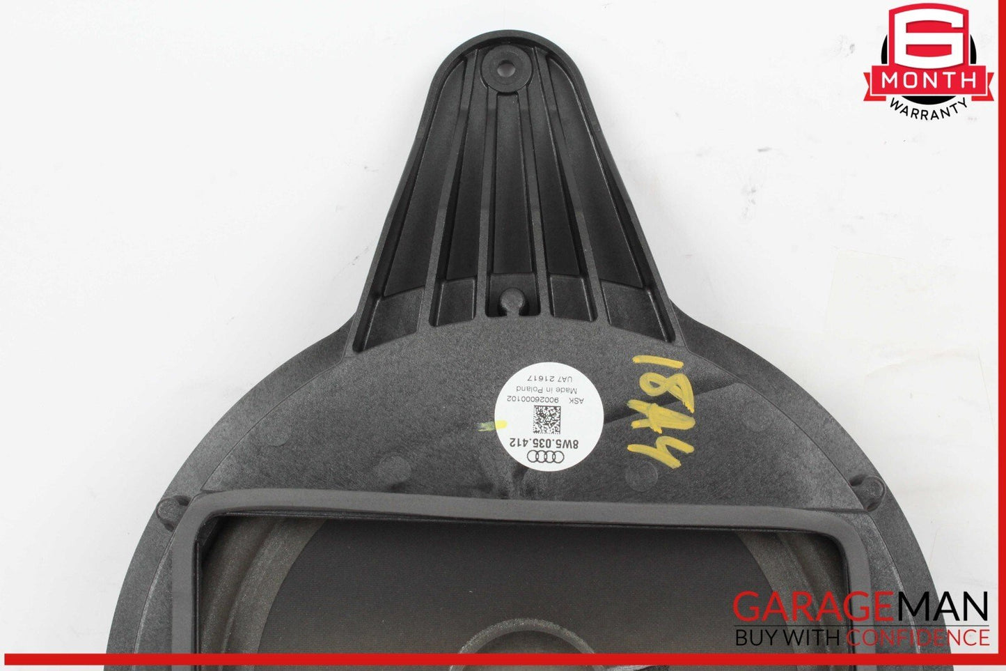 17-24 Audi A4 Rear Center Subwoofer Bass Speaker 8W5035412 OEM