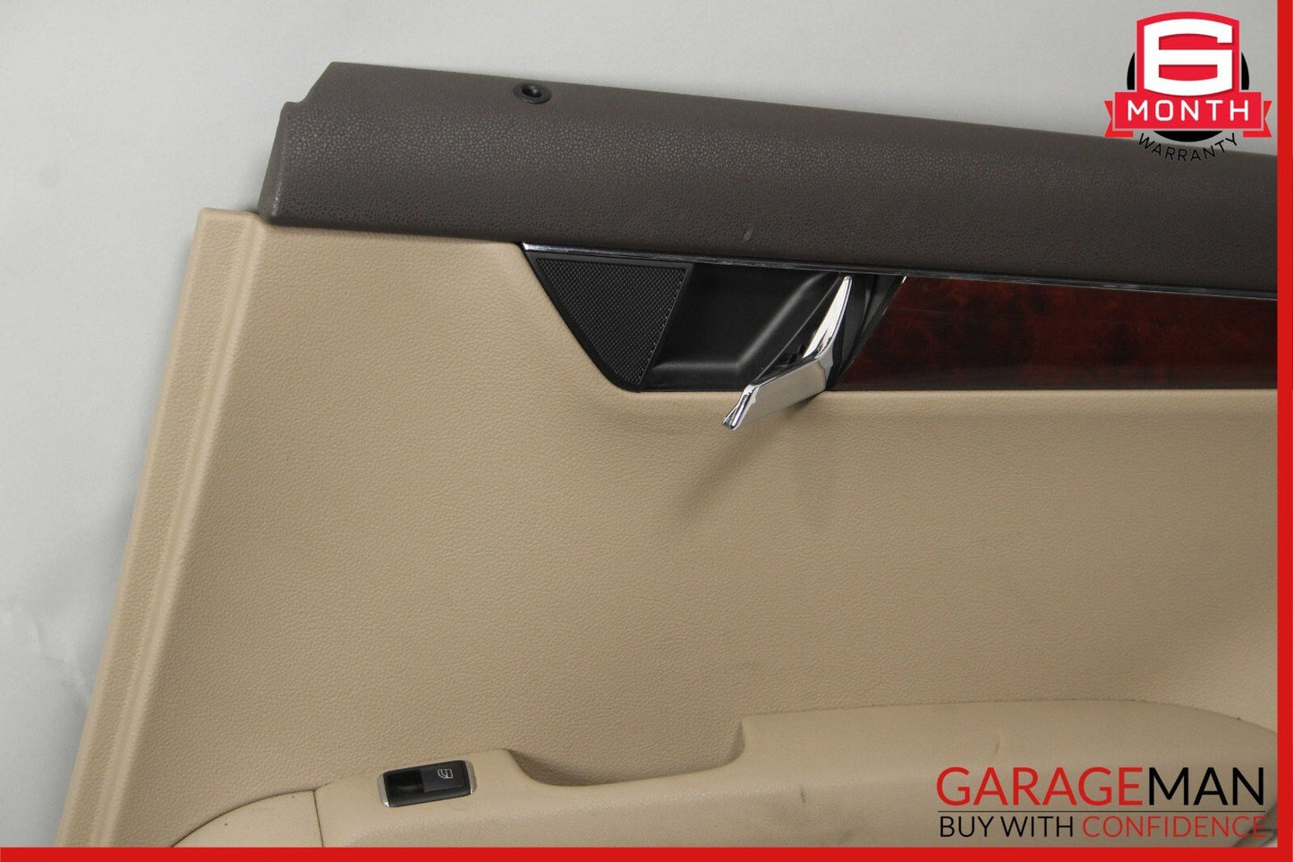 08-14 Mercedes W204 C250 C300 Rear Right Interior Door Panel Trim Assembly Beige