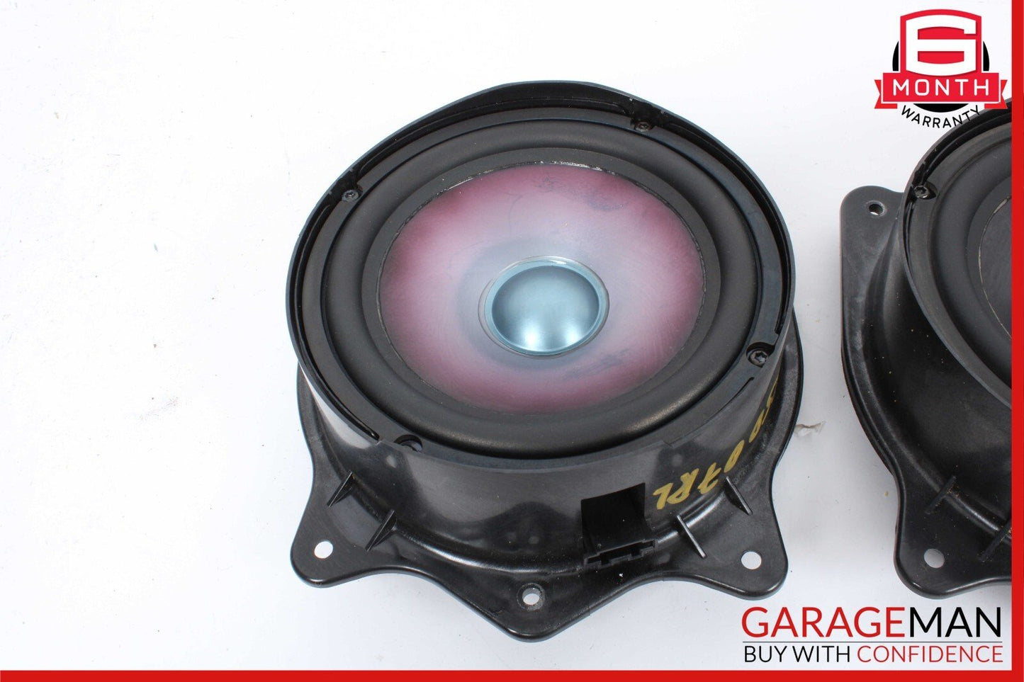07-09 Mercedes W221 S550 Rear Left & Right Door Audio Sound Speaker Set of 2 OEM