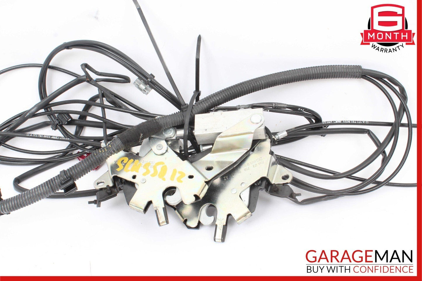 12-20 Mercedes R172 SLK350 SLC300 Roof Top Front Lock Latch Actuator Assembly