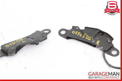 03-12 Mercedes R230 SL500 Convertible Left & Right Roof Lock Bracket Set OEM